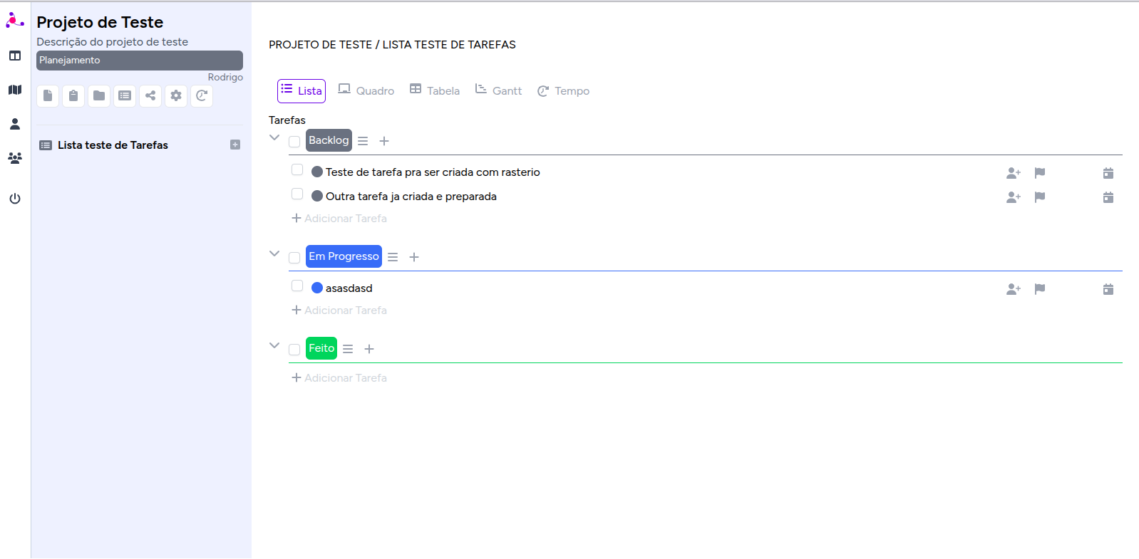 AxPlana - Gerenciador de Projetos - Screenshot 3